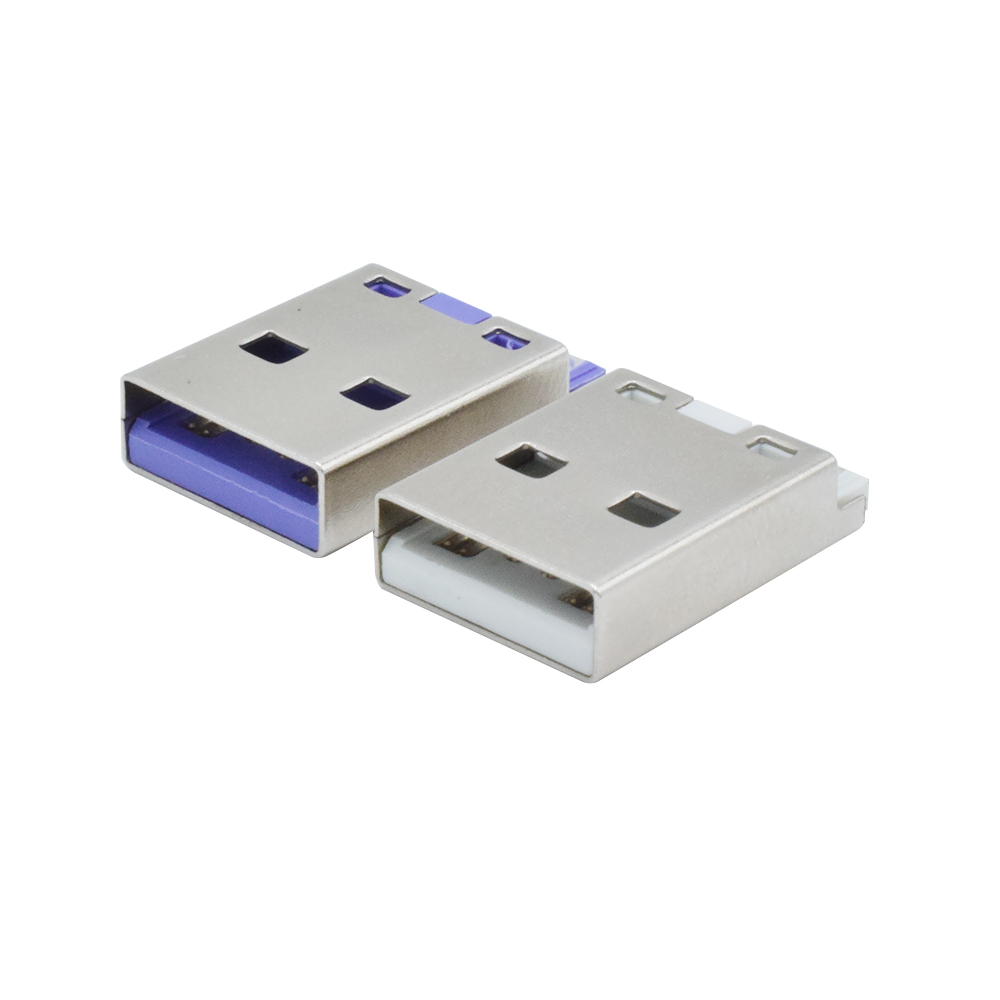 Supper 3amp 5amp Usb Type A Male Connector With Fast Charging Speed