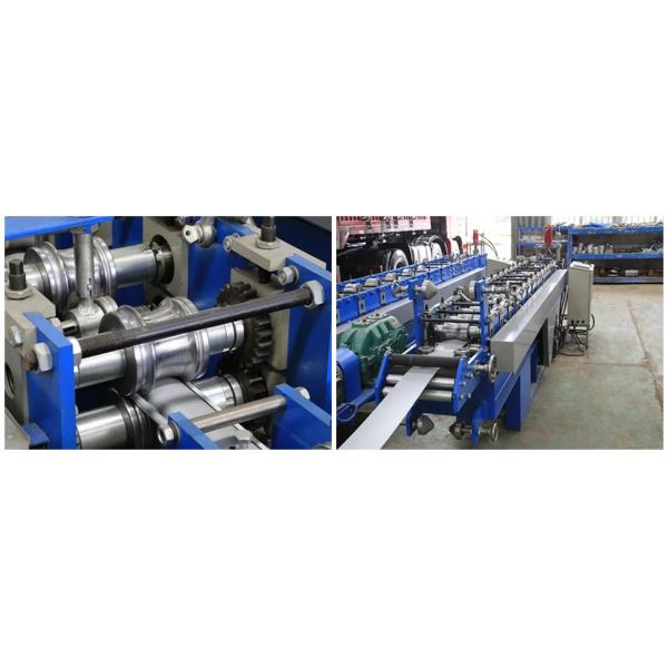 Hydraulic Cutting Steel Rolling Shutter Door Roll Forming Machine