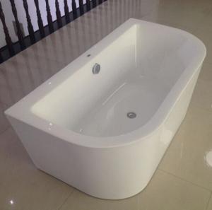 Wholesale Modern Acrylic Freestanding Jacuzzi Bathtub , Rectangle Modern Stand Alone Tub from china suppliers