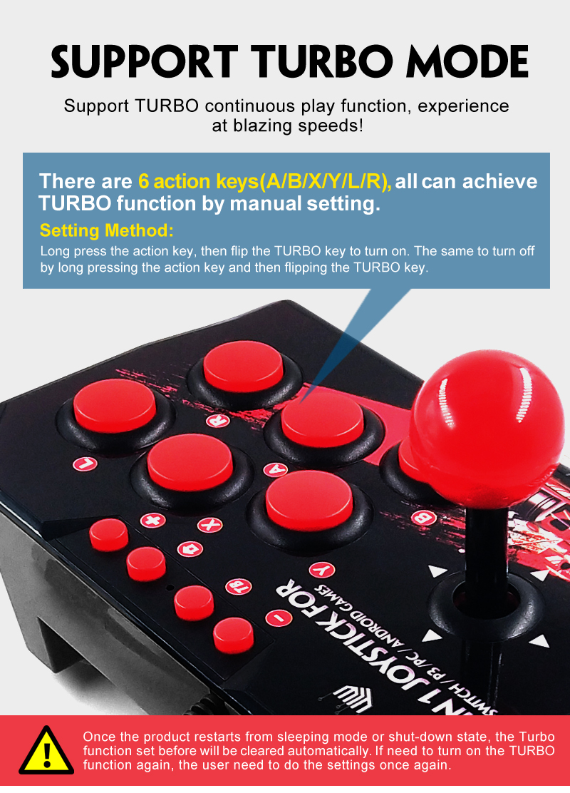 Wholesale Price 4-in-1 Retro Arcade Station USB Wired Rocker Fighting Stick Game Joystick Controller For Android TV Games