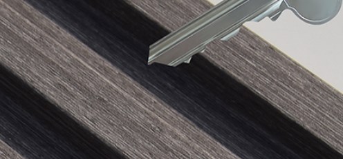 Interior Decoration Fluted Wall Panels Wooden Grain Design and Textured Wooden Grains