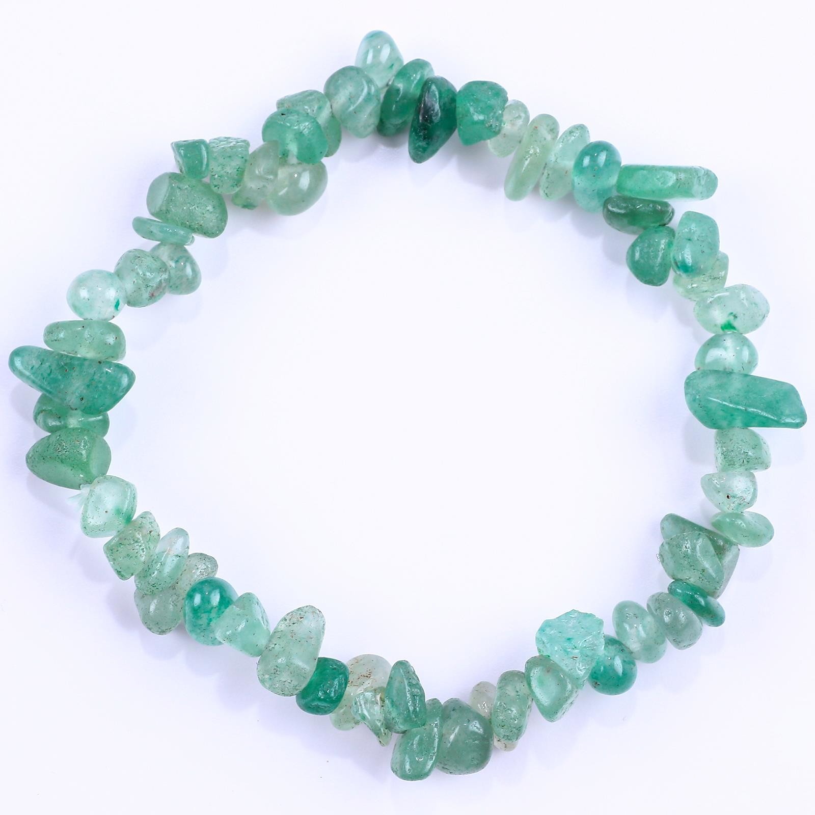 Irregular Chip Gravel Healing Energy Chakra Natural Stone Bracelet OEM ODM