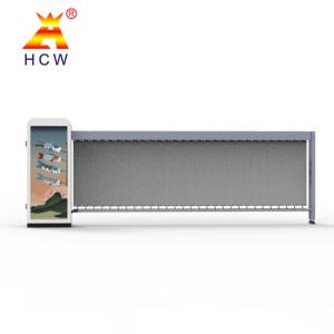 Wholesale Led Light Box Fence Arm Barrier Gate Advertising Electric Parking Barriers 140W/200W from china suppliers