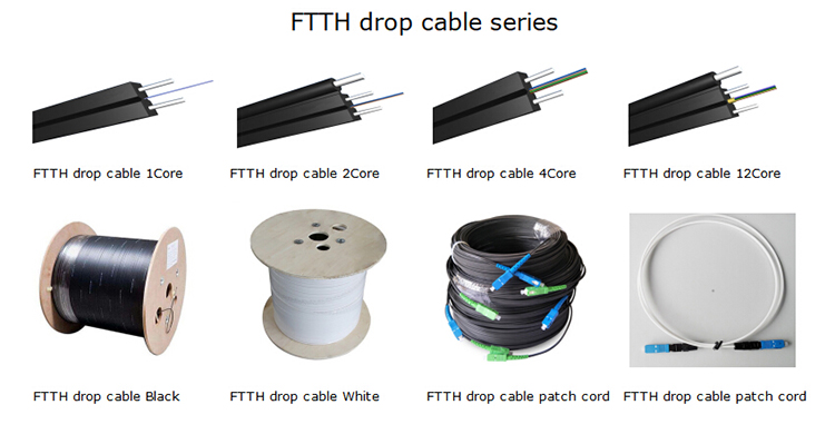 4 Cores G.657 Indoor Fiber Optic Cable With LZSH Jacket