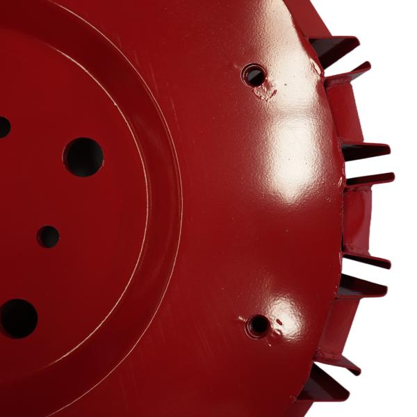 Zoomlion Heavy Industry Compatible Double-Layer Concave Sweeping Disks – Red for Road Surface Cleaning (Sanitation Vehicle Use)