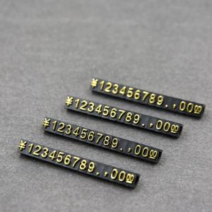 Wholesale Water Proof Rigid Printable Price Tags , Recycled Jewelry Price Stickers from china suppliers