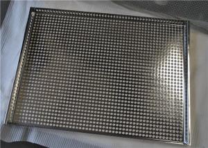 Wholesale Durable Stainless Steel Wire Mesh Tray For Food Industry , Heat Resistance from china suppliers