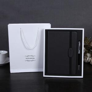 Wholesale OEM B5 Hardcover Notebook Printing , Business Notebook And Pen Gift Set from china suppliers