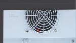 Black Upright Display Refrigerator / Stainless Steel Fridge Freezer