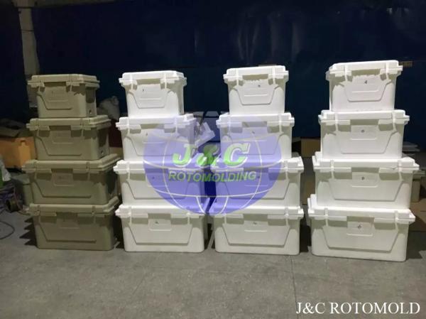LLDPE Plastic Rotational Moulding Products Insulated Coolers , Ice Boxes , Fish