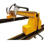 LGK-63 CNC Oxy Plasma Cutting Machine 3000mmx8000mm Yellow