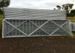 Square Pipe Galvanized Livestock Metal Horse Fence
