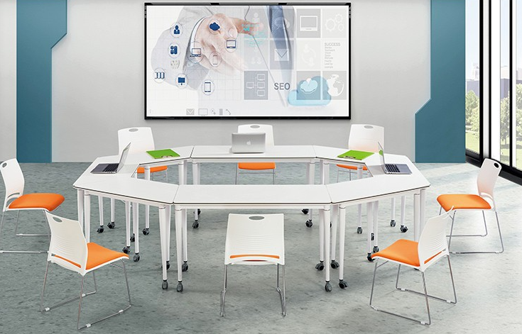 Mail Packing Y School Furniture Best Conference Table and Chairs Set for Modern Meeting