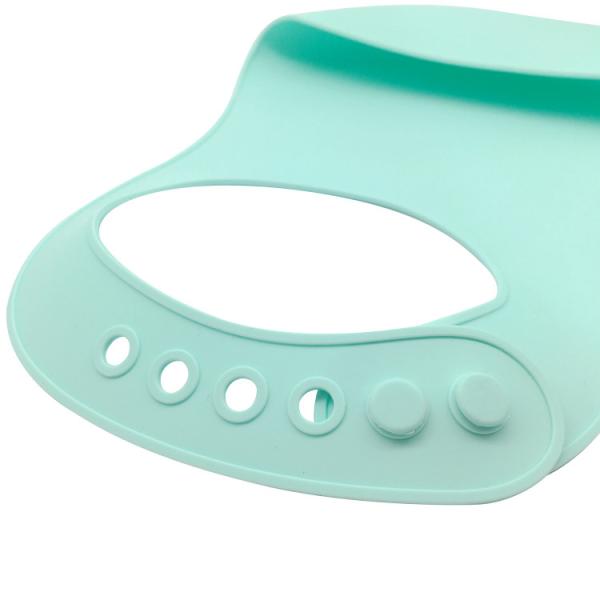 Hot selling 2018 Amazon Wholesale Waterproof Silicone babies Bib Infant Bib