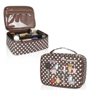 Wholesale Large Capacity Cosmetic Bags With Compartments For Makeup from china suppliers