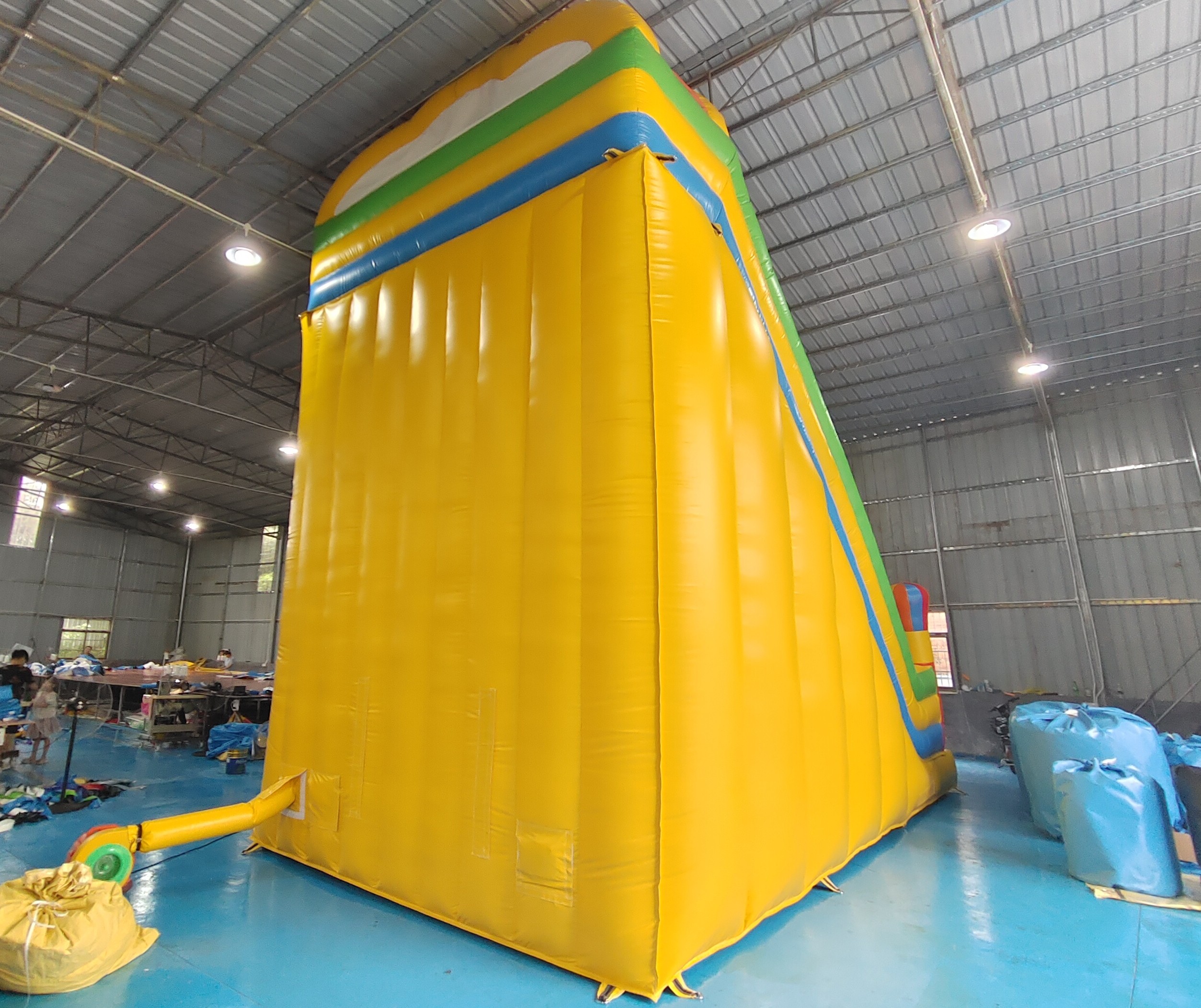 Hot Sale Outdoor Party Inflatable Dry Slide Castle Disney Micky Mouse Cartoon Inflatable Dry Slide For Kids And Adults