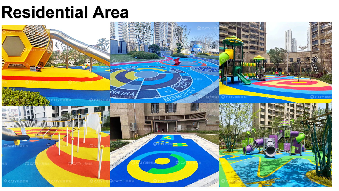 IAAF Approved Shock-Absorbent EPDM Rubber Flooring for Running Track for running Professional and Recreational Use