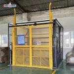 Safety Hydraulic Freight Elevator 7th Floor Industrial Elevator Lift