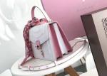Cowhide Flip Open Ladies Waist Bag , 18cm Cross Body Chain Bag