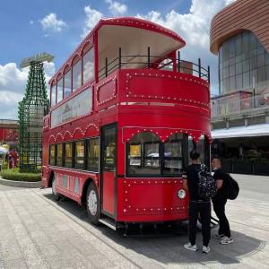Wholesale Double Floor Food Truck Trailer Red Concession Food Trailer from china suppliers