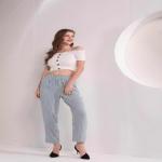 Flowered Casual Summer Trousers 100% Rayon Womens Printed Trousers