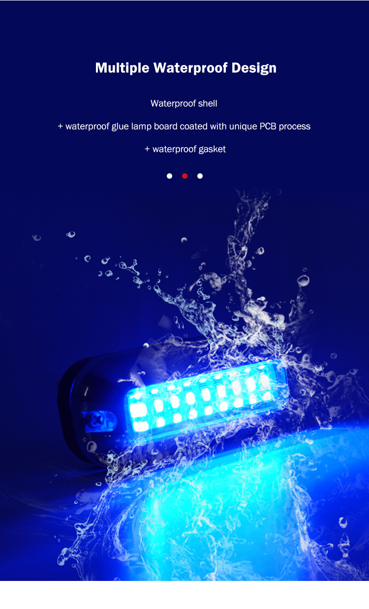 IP68 Ocean Led Underwater Lights LED Marine Lights Boat Transom Lights