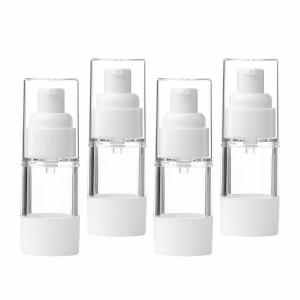 Wholesale Plastic PP 15ml White Airless Pump Bottle Packaging Cosmetic from china suppliers