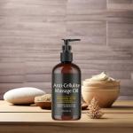 OEM Scented Argan Body Massage Oil Anti-Cellulite Weight Loss Skin Glow For Body