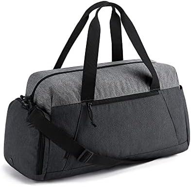 BAGSMART GYM BAGS FOR MEN WOMEN, FOLDABLE TRAVEL DUFFLE BAG, LIGHTWEIGHT