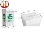 Printable Corrosion Proof PP Corrugated Plastic Trash Bins Foldable