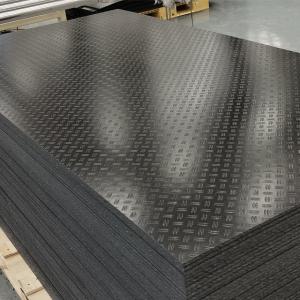 China Black HDPE Temporary Roadways Ground Cover Road Mats For Heavy Duty Machinery on sale