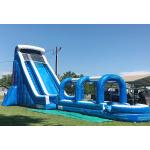 White Wedding Bounce House Inflatable Water Slide Jumper Bouncy Castle Outdoor