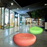 Lightweight Fiberglass Table Chairs For Shopping Mall Gardening Fiberglass