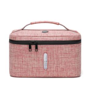 Wholesale USB Rechargeable UV Light Sanitizer Travel Cosmetic Bags 26*19*15cm from china suppliers