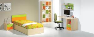 Wholesale Children room furniture-Bed, bedside table, desk. from china suppliers