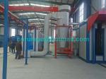 Monocyclone Automatic Powder Coating Production Line For Steel Parts
