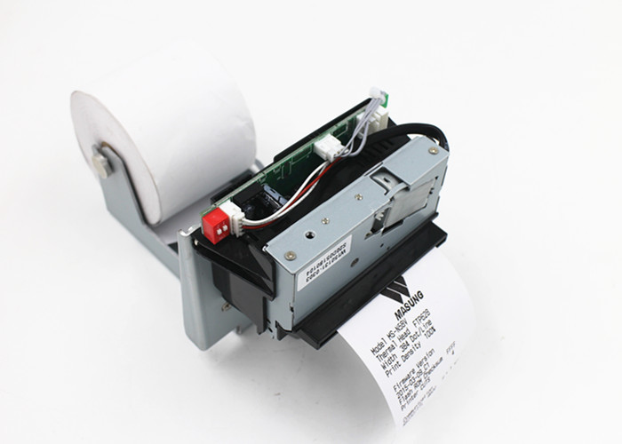 Multiple Sensors 58mm Kiosk Ticket Printers , Panel Mount Printer USB / RS232 Interfaces