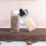 4oz Pepper Sealed Kitchen Condiment Food Glass Packaging 120ml Glass Jars