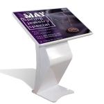 Floor Standing 21.5 Inch Touch Screen Kiosk For Digital Information
