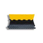 Yellow Black Rubber Speed Humps