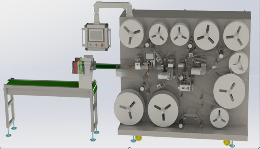 Efficiently Meet Customer Requirements with KC-2000-F First Aid Wound Dressing Machine