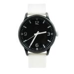 3 ATM Waterproof Mens Quartz Watch Silicone Strap Oil Spray Alloy Case
