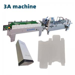 Wholesale 3A PLC Auto Lock Bottom Folder Glued Machine for Presentation Folder Manufacturing from china suppliers
