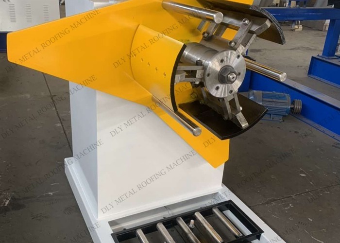 CE Heavy Duty Decoiler 1250mm Metal Decoiler Machine For Galvanized Coil