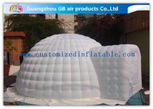 Wholesale 6m Diameter White Igloo Shelter Inflatable Event Tent for Outdoor Activities from china suppliers