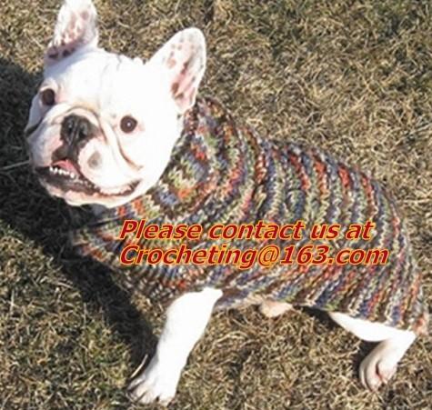 Knit Pet Sweater, Custom Knit Dog Sweater, hand knit dog sweaters, Dog Knitting