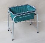 Green Color W215mm L285mm Wire Basket for Bathroom,Kicthen With Handles，Base