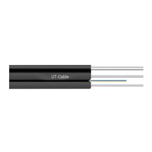 Wholesale 1km Outdoor Fiber Optic Cable Drop FTTB Steel Wire 12 Conductors from china suppliers