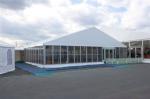 300 People Aluminum Or Glass Wall Tents / Fireproof Wedding Party Tent