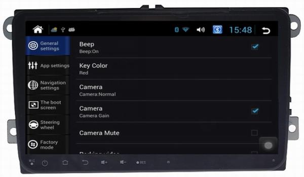 Ouchuangbo VW Magotan 9 inch android 4.2 autoradio stereo navi support 4 core